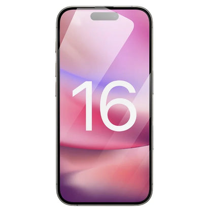 RURIHAI For iPhone 16 Pro Max Screen Protector Secondary Hardening High Aluminium-Silicon Glass Film