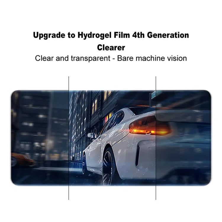 IMAK Hydrogel Film 4th Gen for Motorola Razr 50 5G / Razr 2024 5G 1 Set TPU Screen Film (Front Screen+Rear Screen)