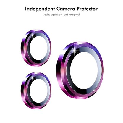 ENKAY HAT PRINCE 1Set For Huawei nova Flip 5G Camera Lens Protector Metal Ring Lens Film