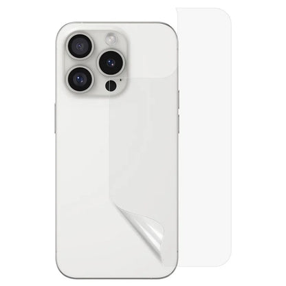 For iPhone 16 Pro Max PET Phone Back Protector Nano HD Clear Anti-explosion Back Protective Film
