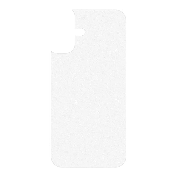 For iPhone 16 Plus Matte Phone Back Protector Film Anti-scratch Soft PET Back Cover