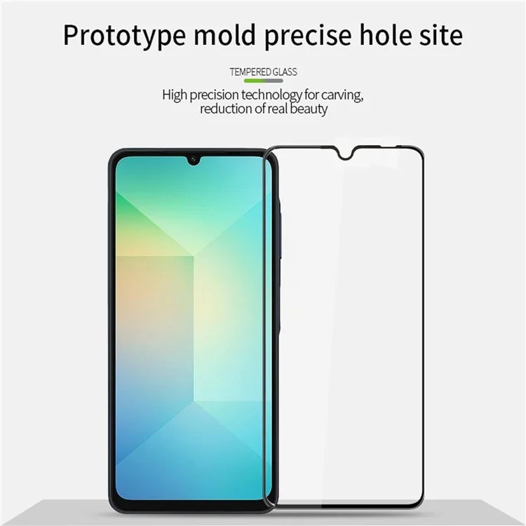 PINWUYO JK 3D Tempered Glass Film Series-2 for Samsung Galaxy A16 5G / A06 Screen Protector 9H Hardness Ultra Clear