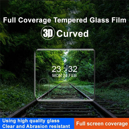 IMAK For Motorola Razr 50 Ultra 5G  /  Razr+ 2024 5G Rear Screen Protector 3D Curved Tempered Glass Screen Film