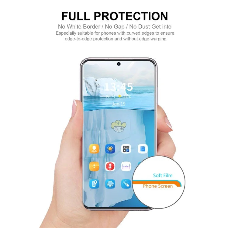 ENKAY HAT PRINCE For Samsung Galaxy S24 FE Screen Protector Transparent Soft Hydrogel Film