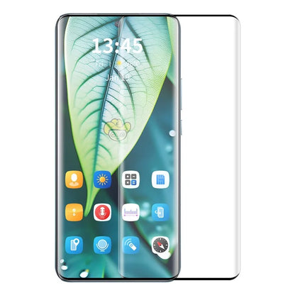 ENKAY HAT PRINCE For Oppo Reno12 5G (Global) / Reno12 Pro 5G (Global) Screen Protector Easy Installation Silk Printing High Aluminium-Silicon Glass Film