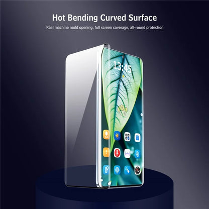 ENKAY HAT PRINCE For Oppo Reno12 5G (Global) / Reno12 Pro 5G (Global) Screen Protector Easy Installation Silk Printing High Aluminium-Silicon Glass Film