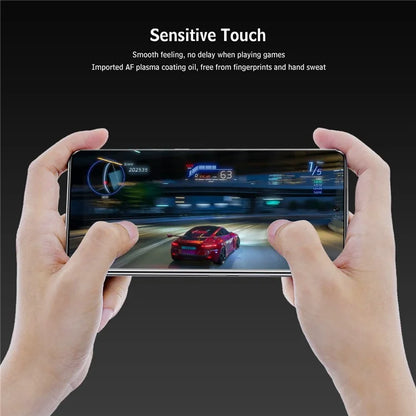 ENKAY HAT PRINCE For Oppo Reno12 5G (Global) / Reno12 Pro 5G (Global) Screen Protector Easy Installation Silk Printing High Aluminium-Silicon Glass Film