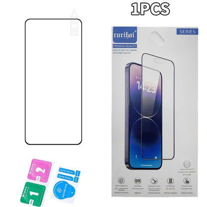 RURIHAI For vivo iQOO Neo9S Pro+ 5G Screen Protector Secondary Hardening High Aluminium-Silicon Glass Film