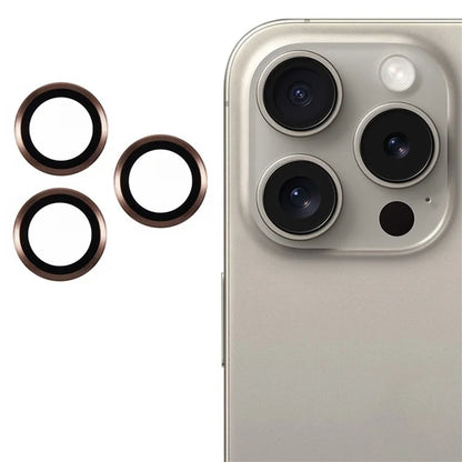 3Pcs / Set For iPhone 16 Pro Max / 16 Pro Camera Lens Protector Scratch-Resistant Corning Gorilla Glass Lens Film