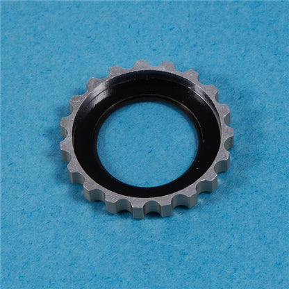 2Pcs / Set For iPhone 16 Plus / 16 Camera Lens Protector Gear Shape Rhinestone Decor Corning Gorilla Glass Lens Film