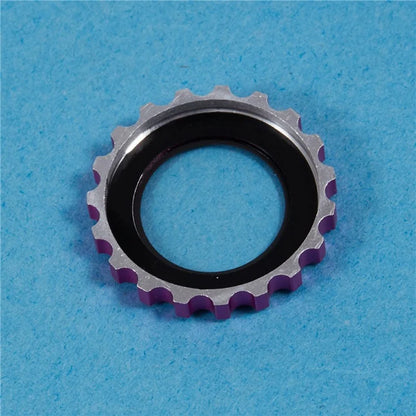 2Pcs / Set For iPhone 16 Plus / 16 Camera Lens Protector Gear Shape Rhinestone Decor Corning Gorilla Glass Lens Film