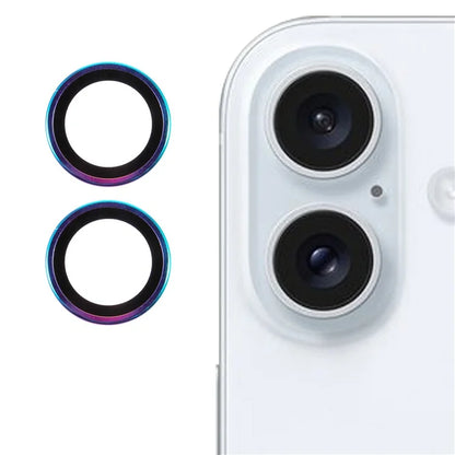 2Pcs  /  Set For iPhone 16 / 16 Plus Camera Lens Protector Ultra Clear Anti-Scratch Corning Gorilla Glass Lens Film
