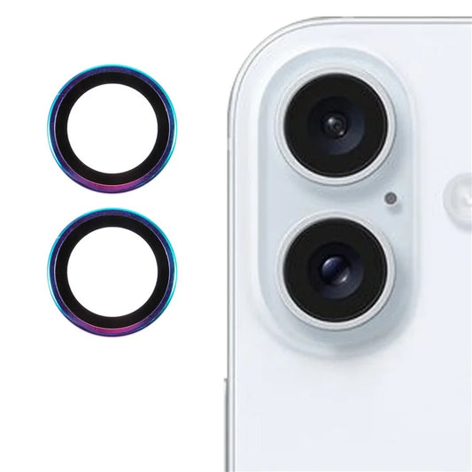 2Pcs  /  Set For iPhone 16 / 16 Plus Camera Lens Protector Ultra Clear Anti-Scratch Corning Gorilla Glass Lens Film