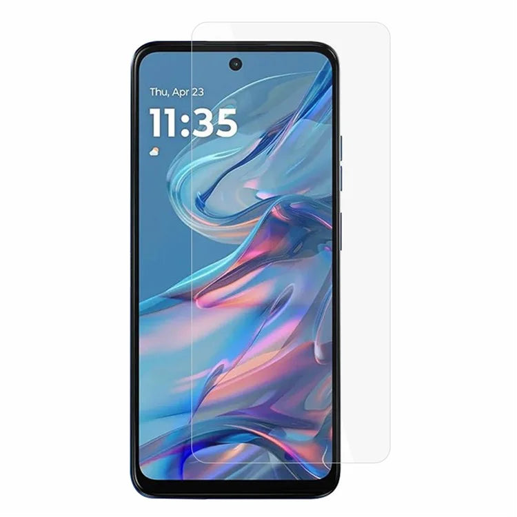 AMORUS For Motorola Moto G45 5G / G34 5G Screen Protector 2.5D Arc Edge 9H High Aluminum-Silicon Glass Film