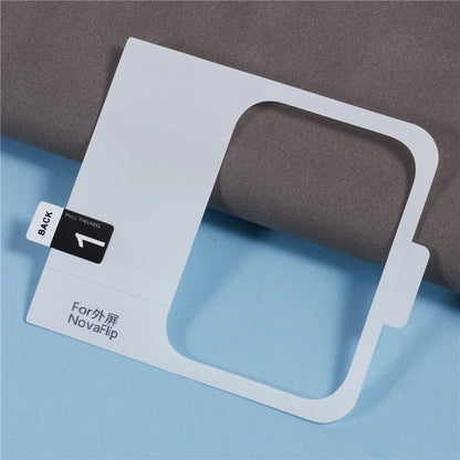For Huawei nova Flip 5G Screen Protector Set, Front + Back Full Cover TPU+PET Hydrogel Film
