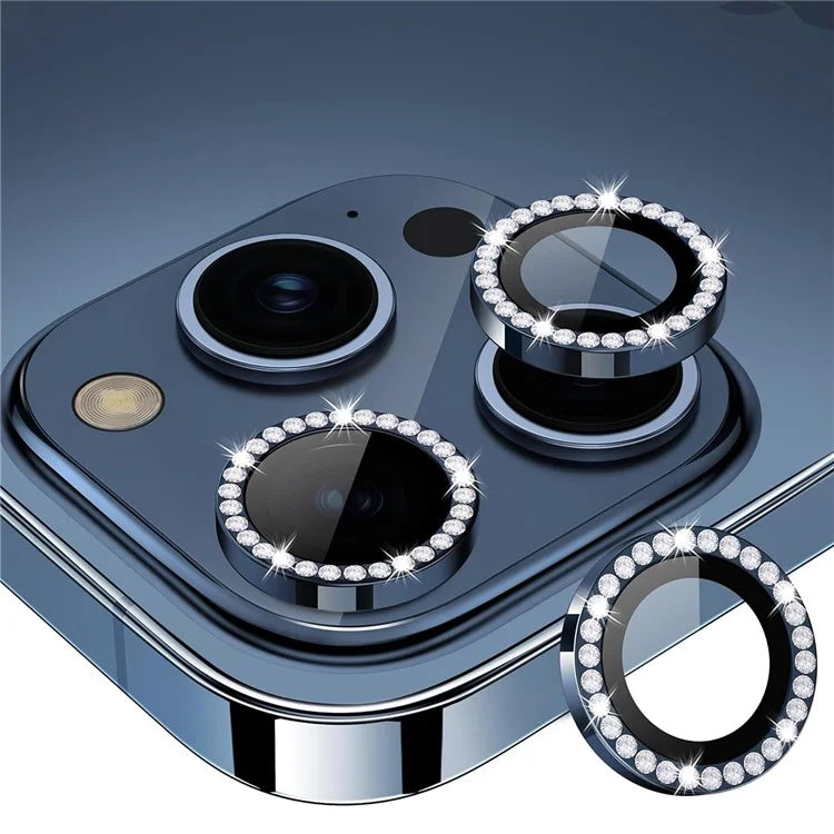 ENKAY HAT PRINCE 1 Set For iPhone 16 Pro / 16 Pro Max Camera Lens Protector Tempered Glass+Aluminum Alloy Lens Film