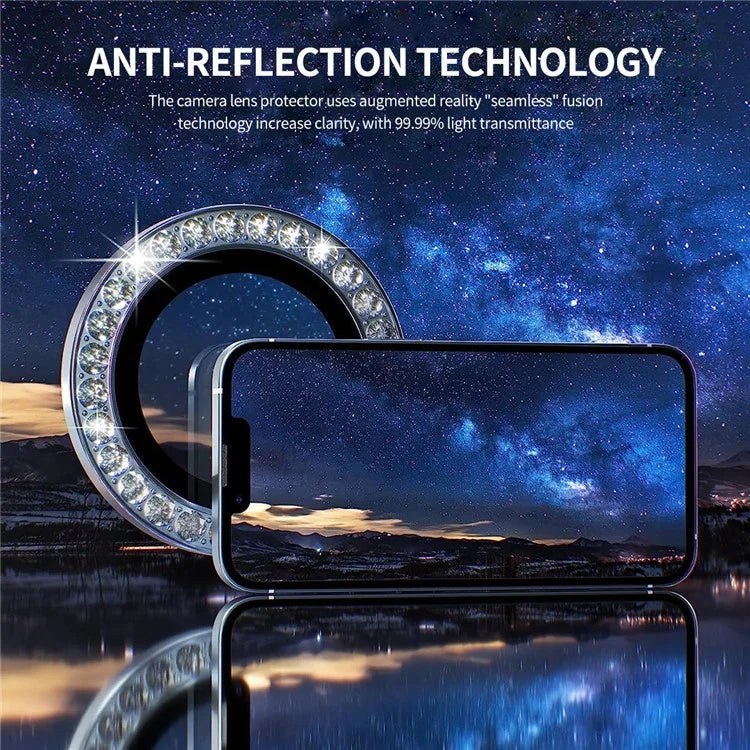 ENKAY HAT PRINCE 1 Set For iPhone 16 Pro / 16 Pro Max Camera Lens Protector Tempered Glass+Aluminum Alloy Lens Film