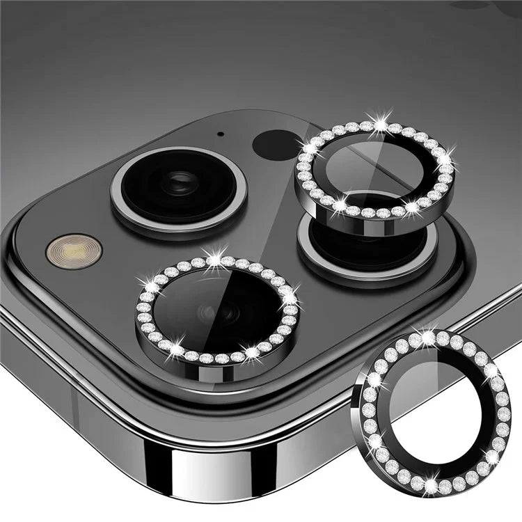 ENKAY HAT PRINCE 1 Set For iPhone 16 Pro / 16 Pro Max Camera Lens Protector Tempered Glass+Aluminum Alloy Lens Film