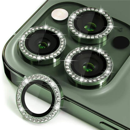 ENKAY HAT PRINCE 1 Set For iPhone 16 Pro / 16 Pro Max Camera Lens Protector Tempered Glass+Aluminum Alloy Lens Film