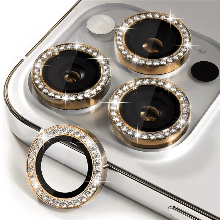 ENKAY HAT PRINCE 1 Set For iPhone 16 Pro / 16 Pro Max Camera Lens Protector Tempered Glass+Aluminum Alloy Lens Film