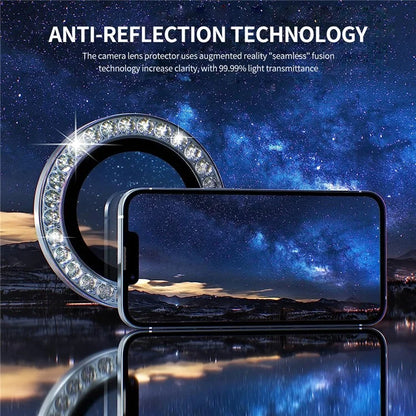 ENKAY HAT PRINCE 1 Set For iPhone 16 Pro / 16 Pro Max Camera Lens Protector Tempered Glass+Aluminum Alloy Lens Film