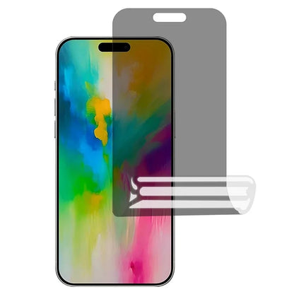 For iPhone 16 Pro Screen Protector Anti-Spy TPU Matte Screen Protective Film