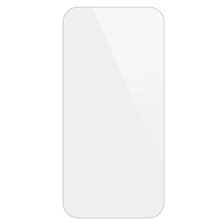 100Pcs For iPhone 16 Plus / 15 Plus Tempered Glass 0.25 Arc Edges Thick Glue HD Film Screen Protector
