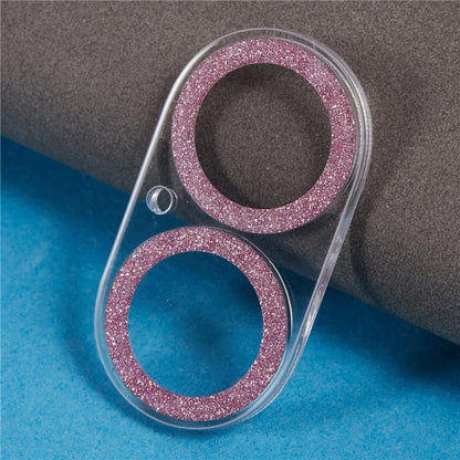 For iPhone 16 / 16 Plus Camera Lens Protector Glitter Tempered Glass Lens Film