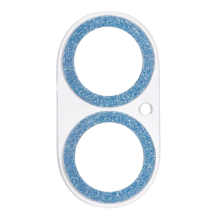 For iPhone 16 / 16 Plus Camera Lens Protector Glitter Tempered Glass Lens Film