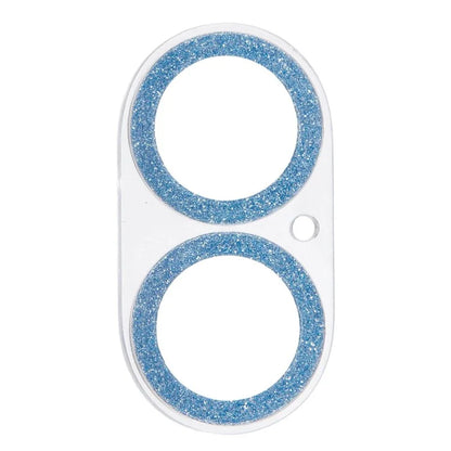 For iPhone 16 / 16 Plus Camera Lens Protector Glitter Tempered Glass Lens Film