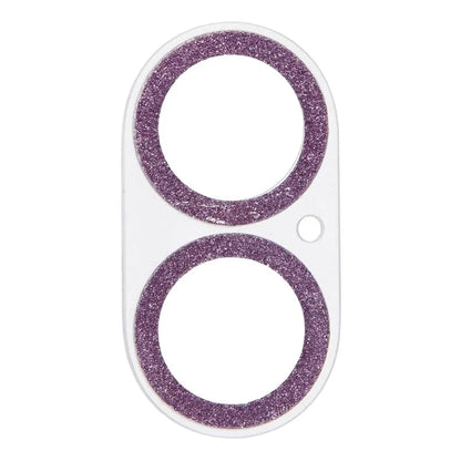 For iPhone 16 / 16 Plus Camera Lens Protector Glitter Tempered Glass Lens Film