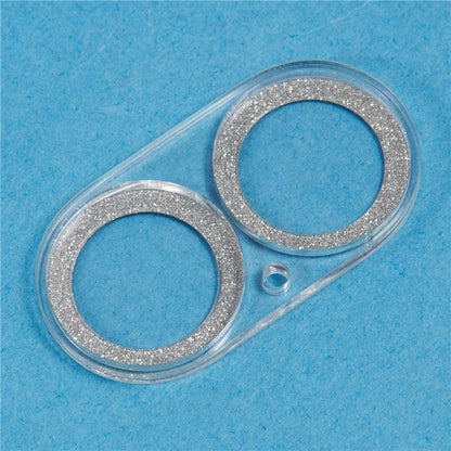 For iPhone 16 / 16 Plus Camera Lens Protector Glitter Tempered Glass Lens Film