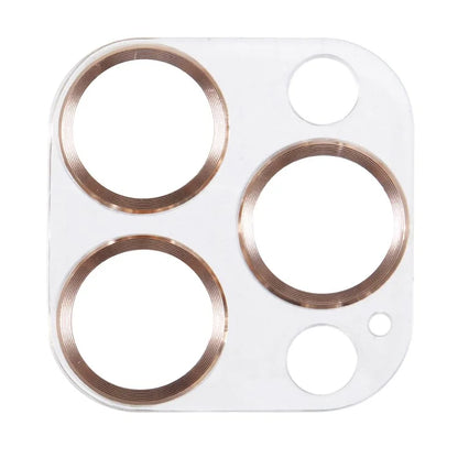 For iPhone 16 Pro / 16 Pro Max Camera Lens Protector CD Veins Integrated Tempered Glass Lens Film