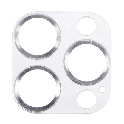 For iPhone 16 Pro / 16 Pro Max Camera Lens Protector CD Veins Integrated Tempered Glass Lens Film