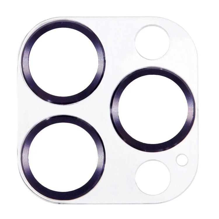 For iPhone 16 Pro / 16 Pro Max Camera Lens Protector CD Veins Integrated Tempered Glass Lens Film