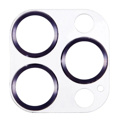 For iPhone 16 Pro / 16 Pro Max Camera Lens Protector CD Veins Integrated Tempered Glass Lens Film