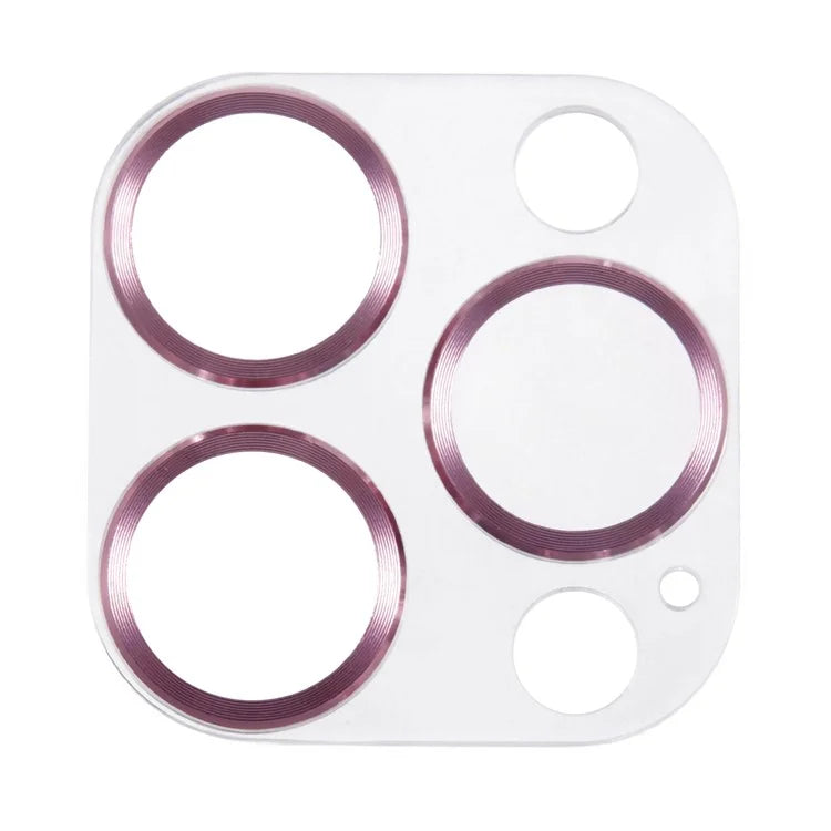 For iPhone 16 Pro / 16 Pro Max Camera Lens Protector CD Veins Integrated Tempered Glass Lens Film