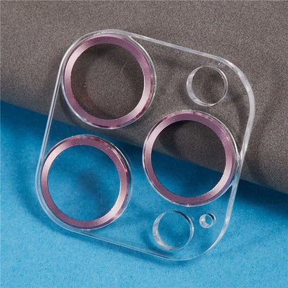 For iPhone 16 Pro / 16 Pro Max Camera Lens Protector CD Veins Integrated Tempered Glass Lens Film