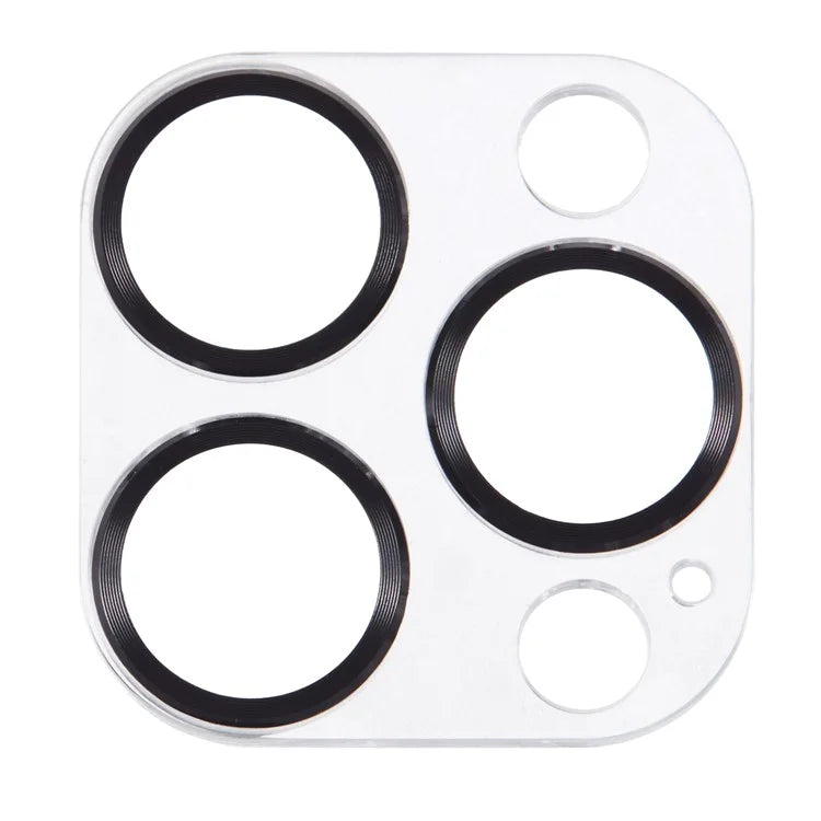 For iPhone 16 Pro / 16 Pro Max Camera Lens Protector CD Veins Integrated Tempered Glass Lens Film