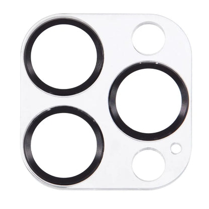For iPhone 16 Pro / 16 Pro Max Camera Lens Protector CD Veins Integrated Tempered Glass Lens Film