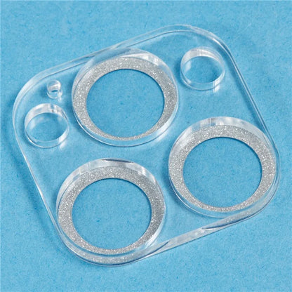 For iPhone 16 Pro / 16 Pro Max Camera Lens Protector Glitter Tempered Glass Lens Film