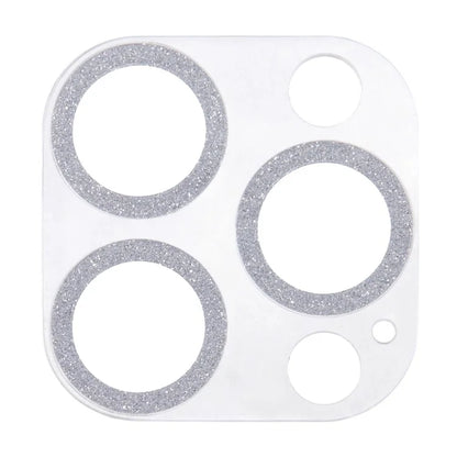For iPhone 16 Pro / 16 Pro Max Camera Lens Protector Glitter Tempered Glass Lens Film