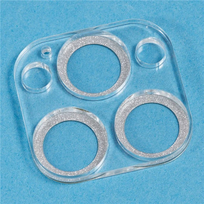 For iPhone 16 Pro / 16 Pro Max Camera Lens Protector Glitter Tempered Glass Lens Film