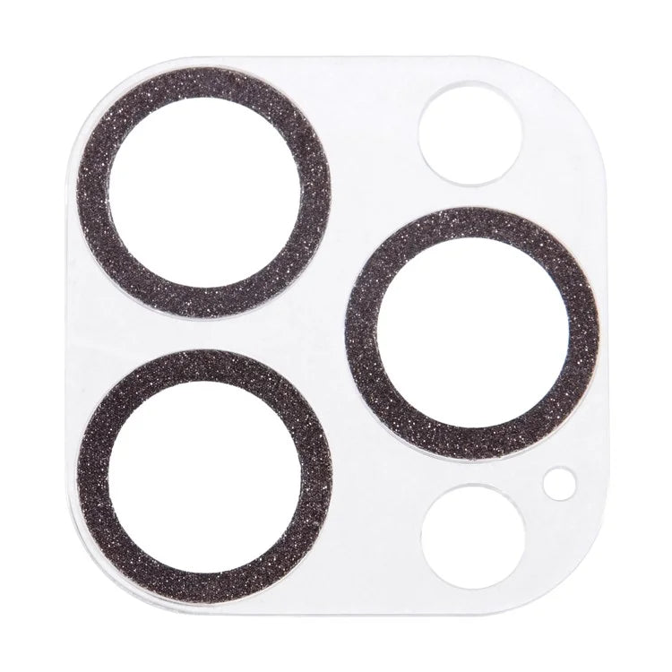 For iPhone 16 Pro / 16 Pro Max Camera Lens Protector Glitter Tempered Glass Lens Film