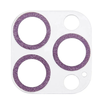 For iPhone 16 Pro / 16 Pro Max Camera Lens Protector Glitter Tempered Glass Lens Film