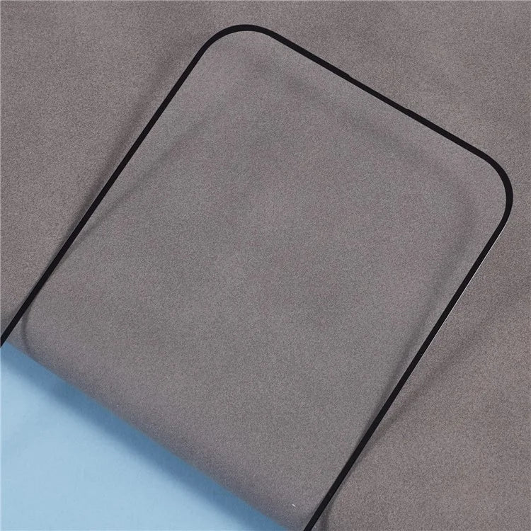 For iPhone 16 Pro Max Screen Protector Full Glue Silk Printing Tempered Glass Film