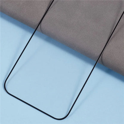 For iPhone 16 Pro Max Screen Protector Full Glue Silk Printing Tempered Glass Film