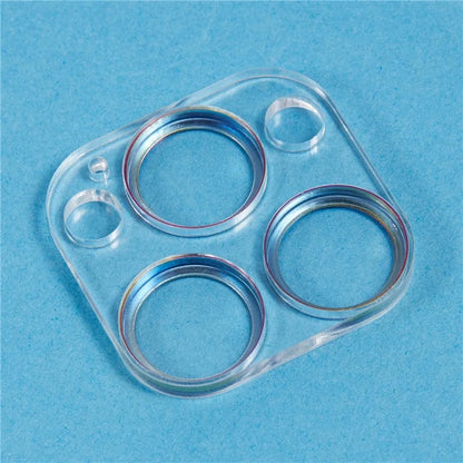 For iPhone 16 Pro / 16 Pro Max Camera Lens Protector Glitter Tempered Glass Lens Film, Multi-Color