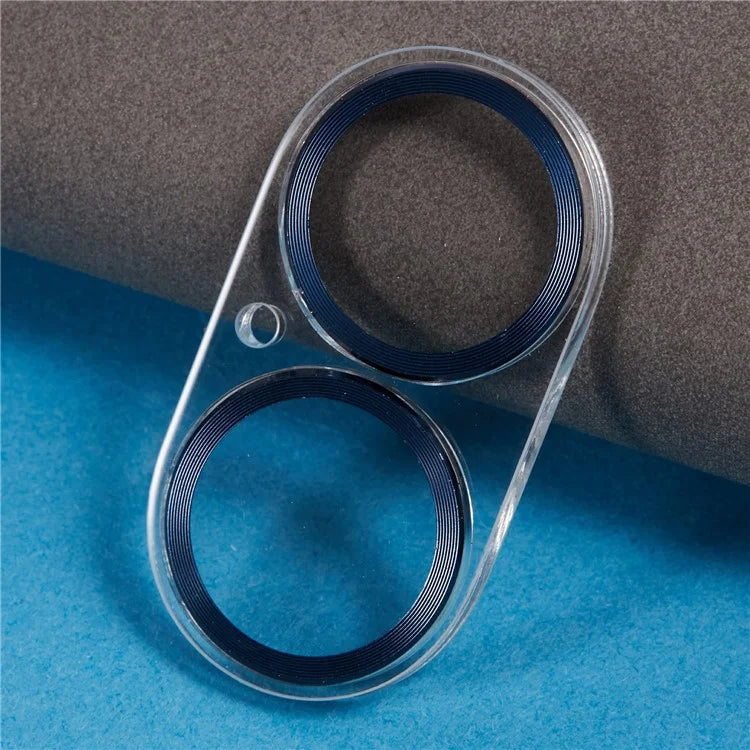 For iPhone 16 / 16 Plus Camera Lens Protector CD Veins Integrated Tempered Glass Lens Film