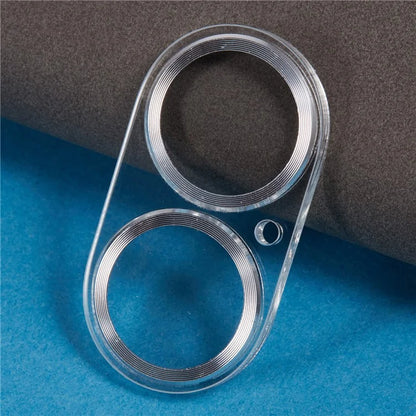 For iPhone 16 / 16 Plus Camera Lens Protector CD Veins Integrated Tempered Glass Lens Film
